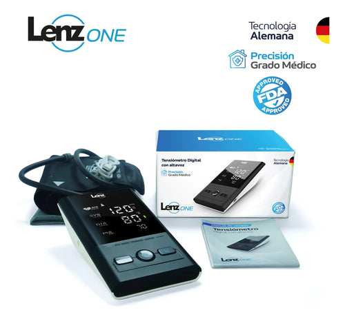 Tensiómetro Digital Lenz® One Altavoz Usb Tecnología Alemana