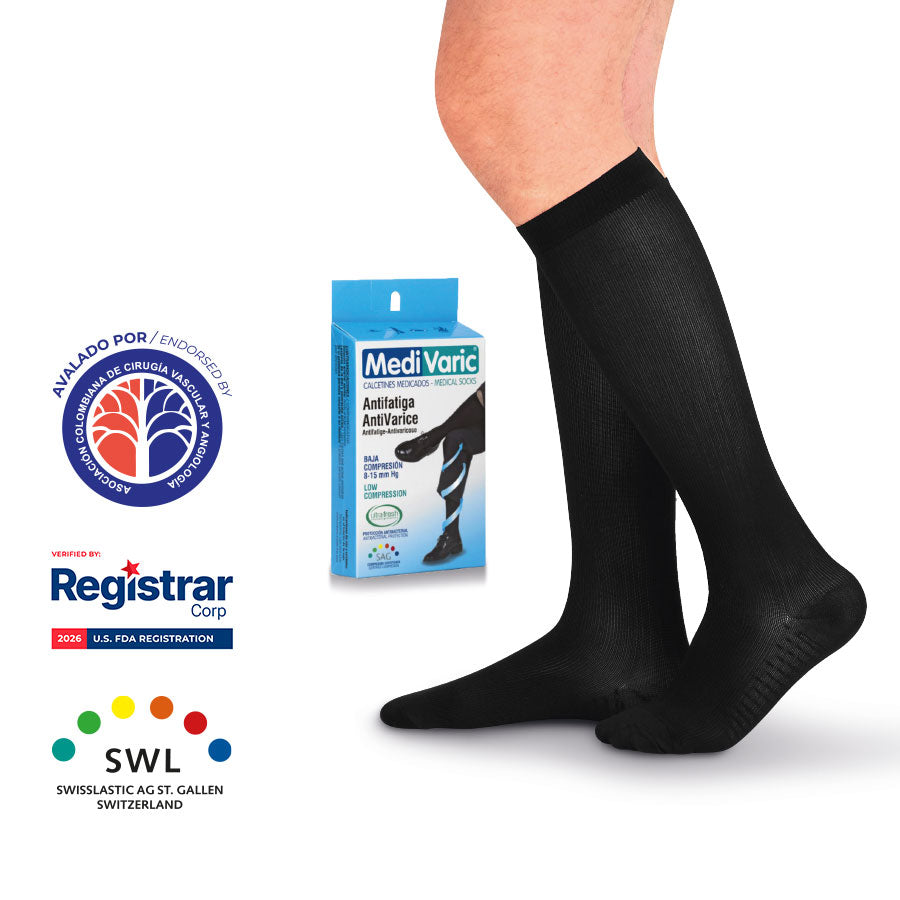 Media hombre Rodilla 8-15mmHg 3313