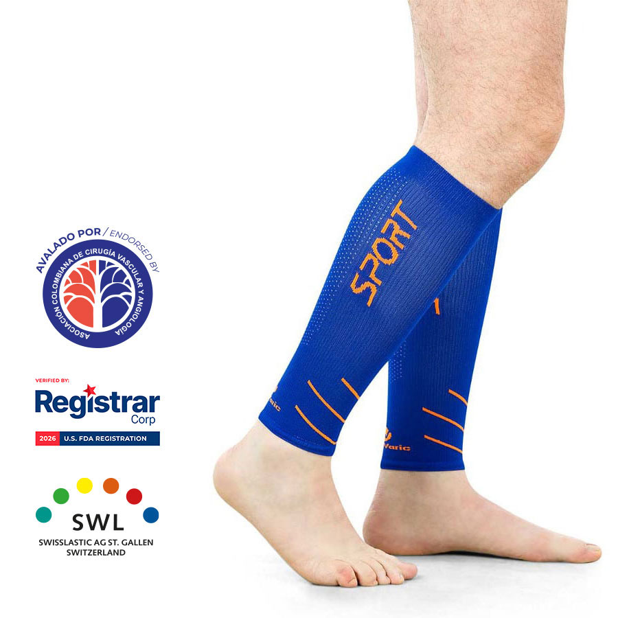 Pantorrillera de compresión deportiva Unisex 5366