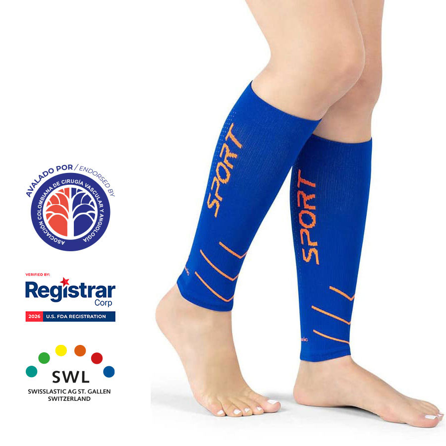 Pantorrillera de compresión deportiva Unisex 5366