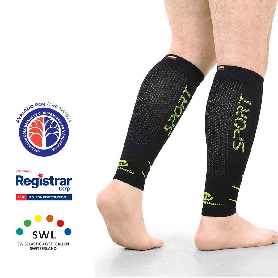 Pantorrillera de compresión deportiva Unisex 5366