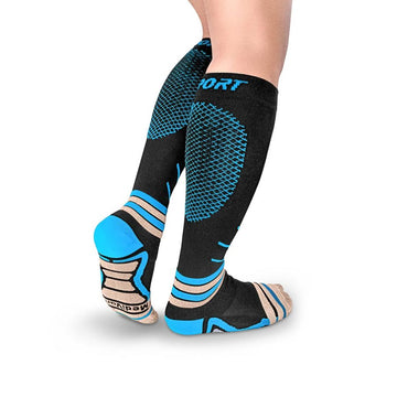 Medias de Compresión Deportiva con Hilado de Cobre Medivaric 18-23 mmHg 5663