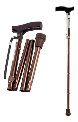 Bastón Plegable KP4 | Soporte Compacto y Portátil