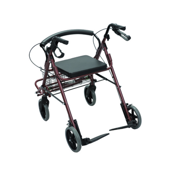 Caminador con Ruedas, Asiento y Descansa Pies SKU:FY9650L