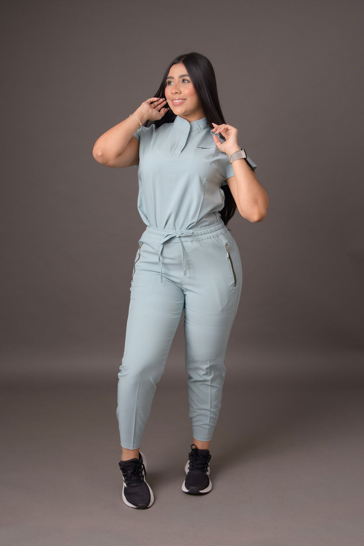 Uniforme Médico Mujer Jogger Antifluido | Deank