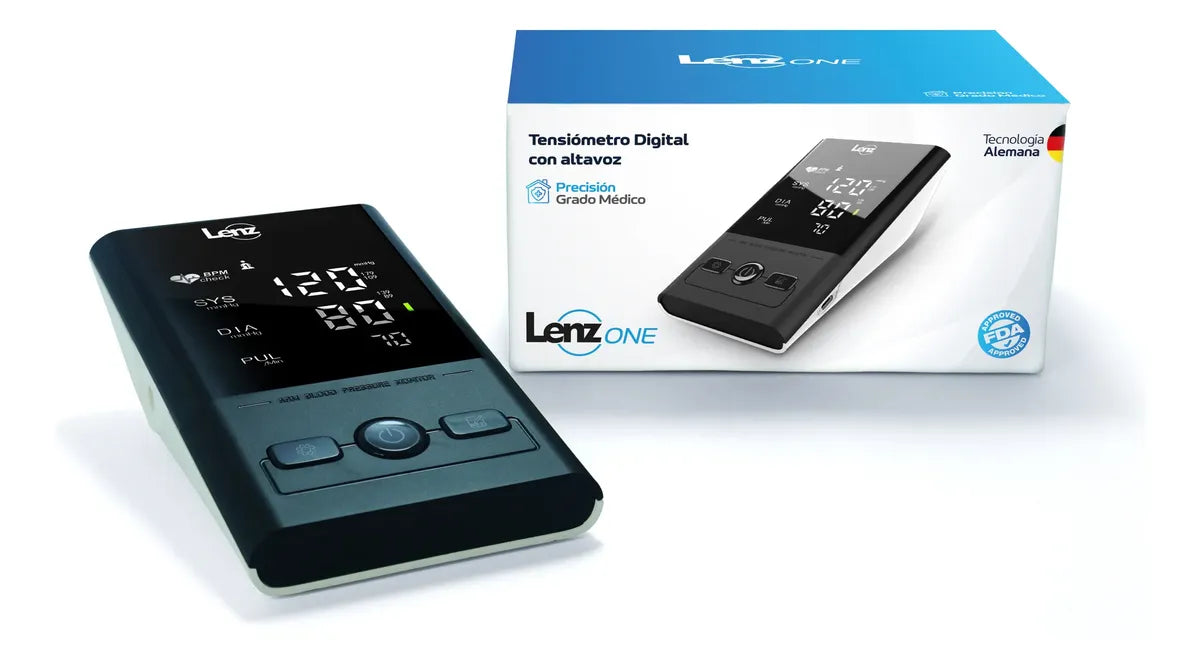 Tensiómetro Digital Lenz® One Altavoz Usb Tecnología Alemana