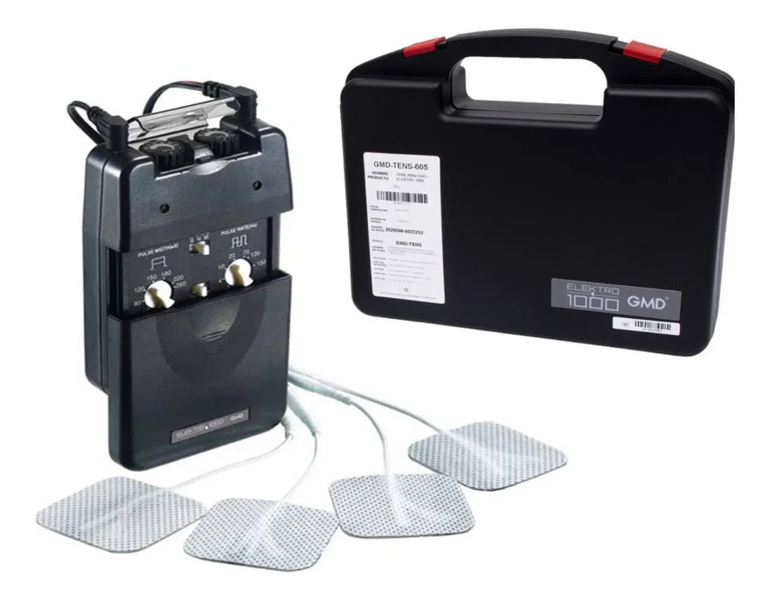 Electroestimulador Tens Analogo Gmd Elektro 1000 Color Negro Na