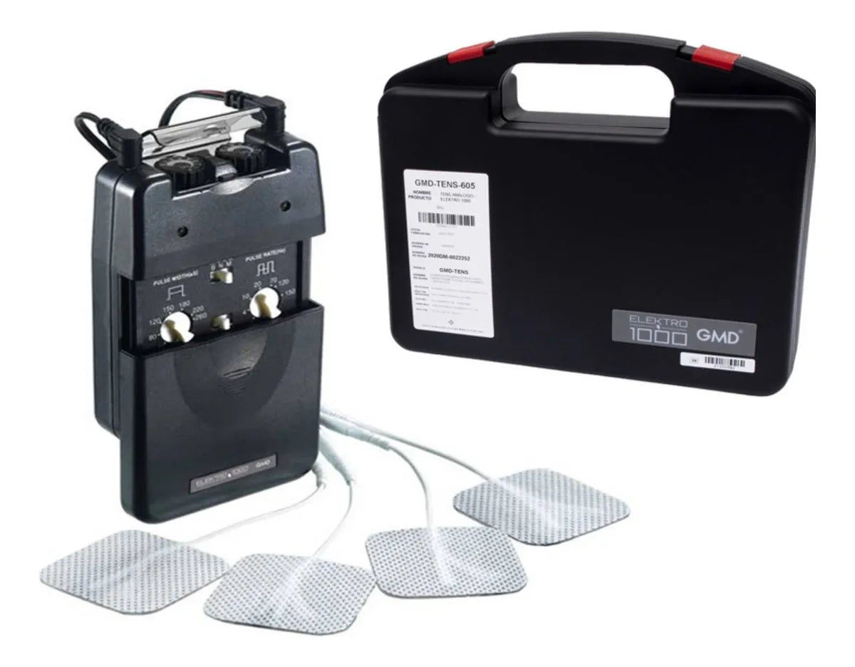 Electroestimulador Tens Analogo Gmd Elektro 1000 Color Negro Na