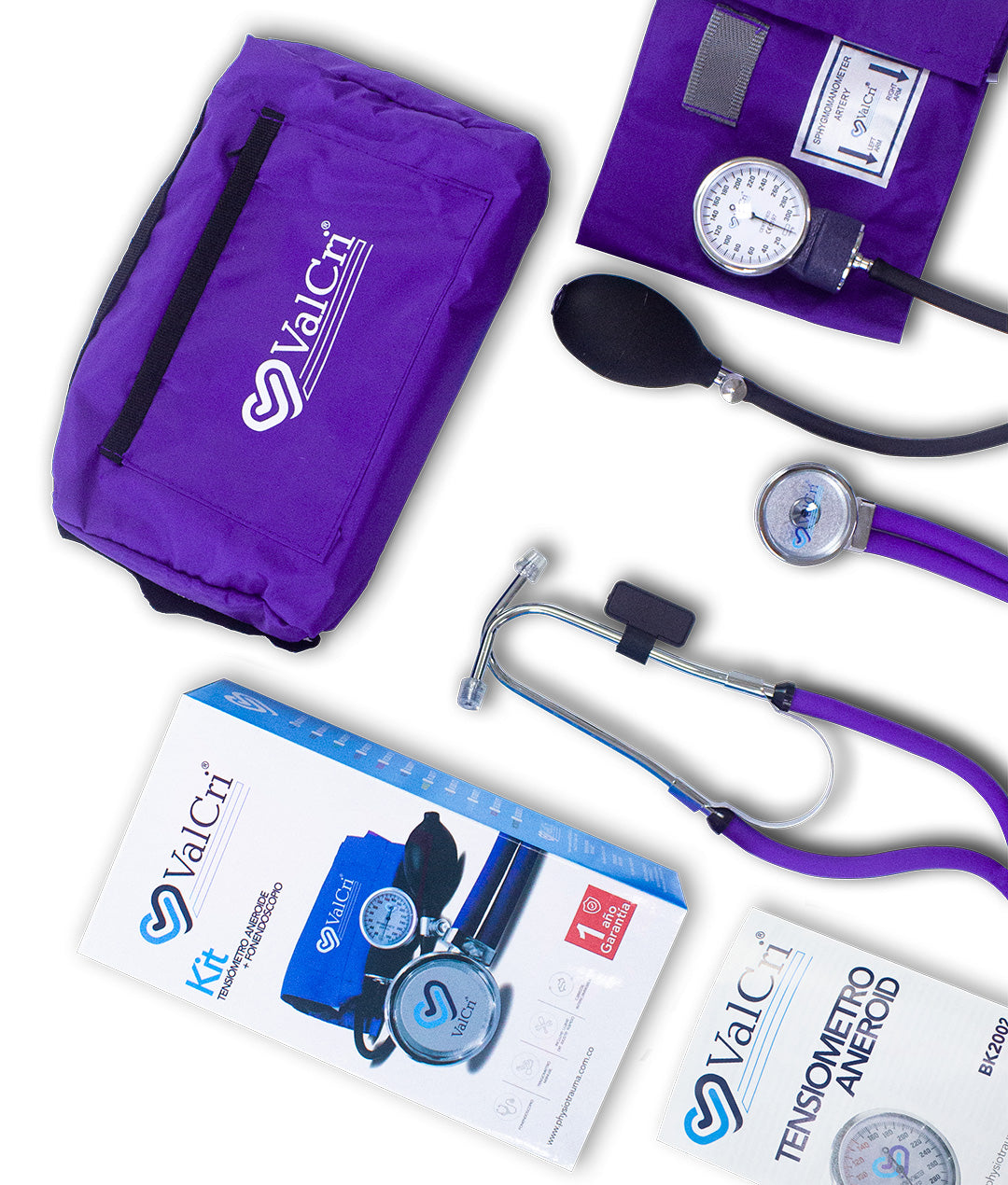 Kit Tensiometro + Fonendoscopio Rappaport Valcri