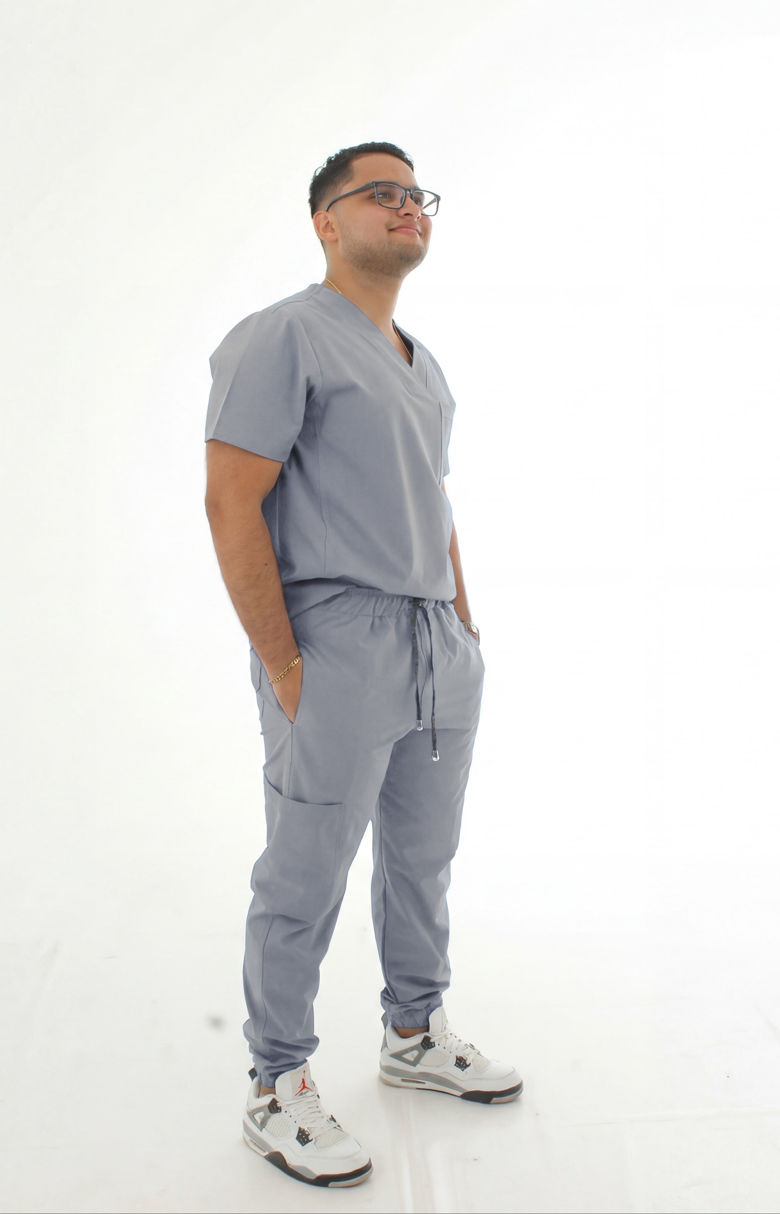 Uniforme Antifluido para caballero 586F Jogger