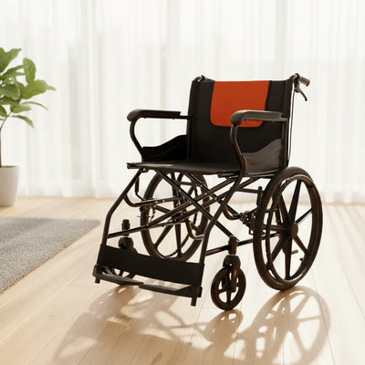 Silla De Ruedas De Transporte En Acero Kbe-9125t