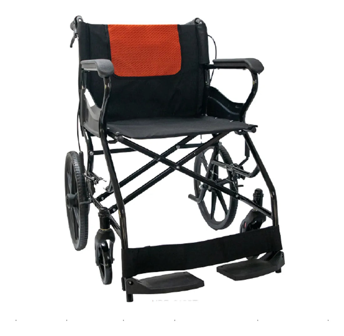 Silla De Ruedas De Transporte En Acero Kbe-9125t