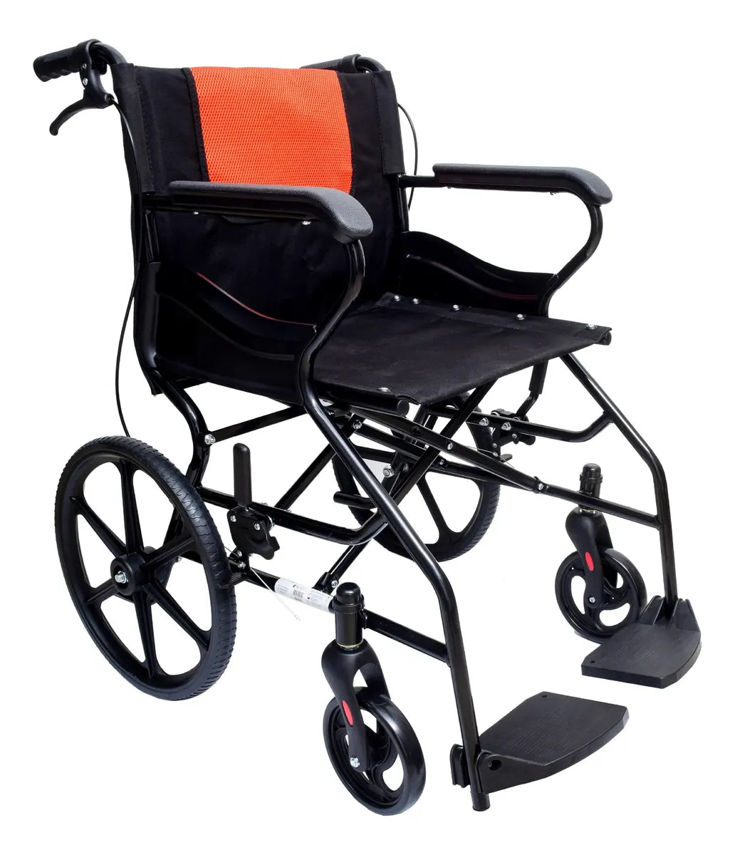 Silla De Ruedas De Transporte En Acero Kbe-9125t