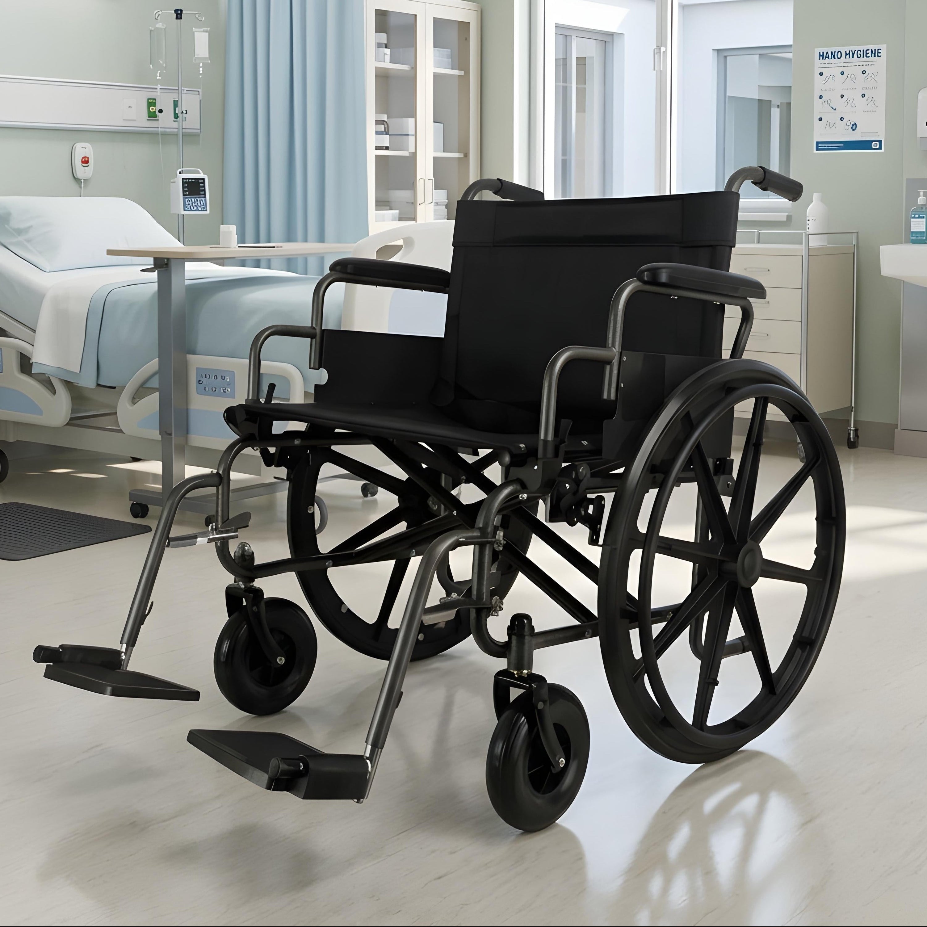Silla De Ruedas Bariátrica De 24 Kbe-9953-ii Konfort Plus