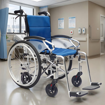 Silla De Ruedas Doble Propósito En Aluminio Konfort PlusModelo: KBEL-903LAJQF9-46