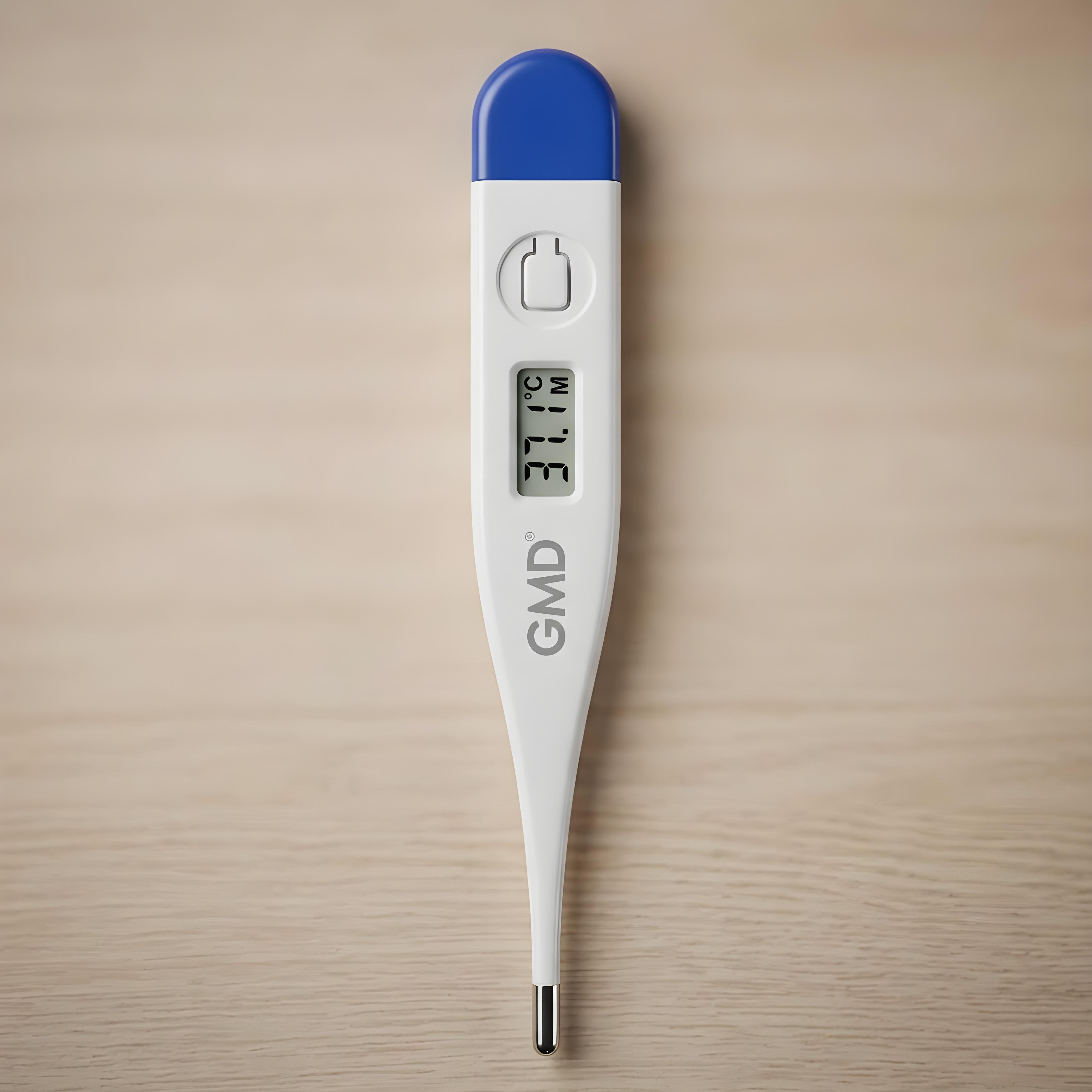 Termómetro Digital Rígido GMD RD 101 – Punta Rígida | Pantalla LCD | Medición Bucal y Axilar