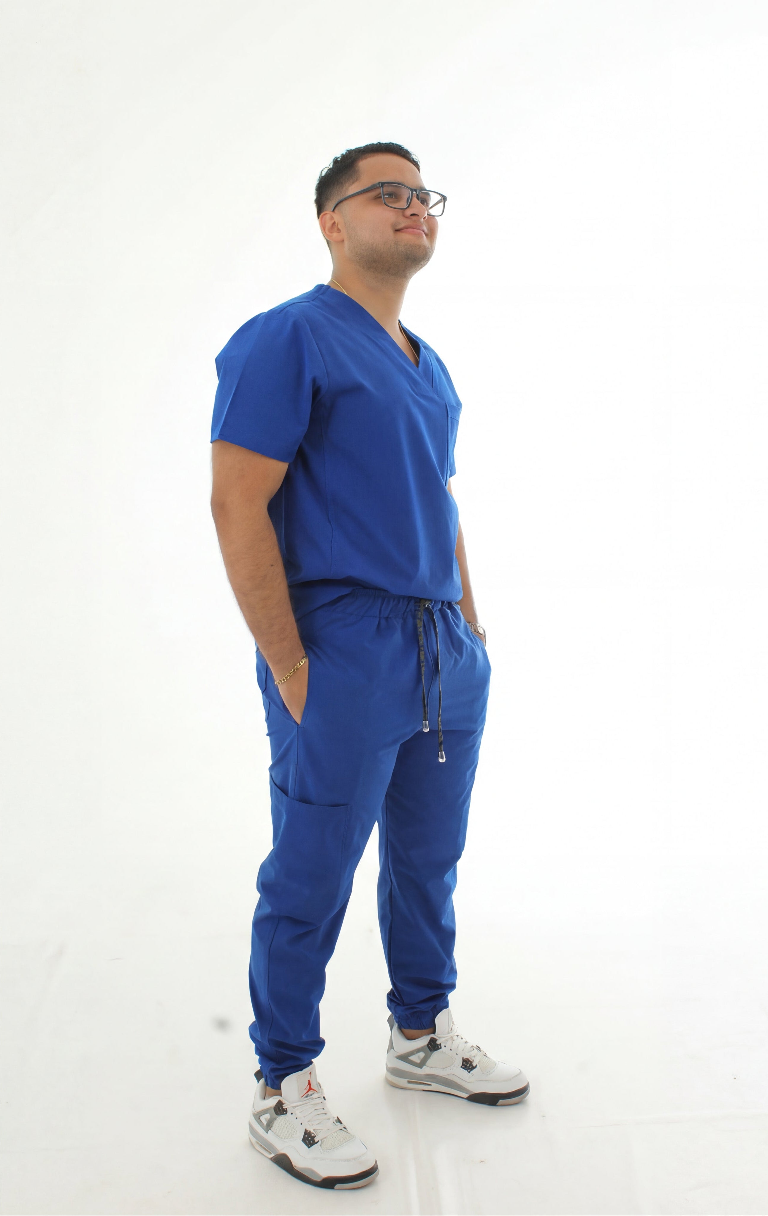 Uniforme Antifluido para caballero 586F Jogger