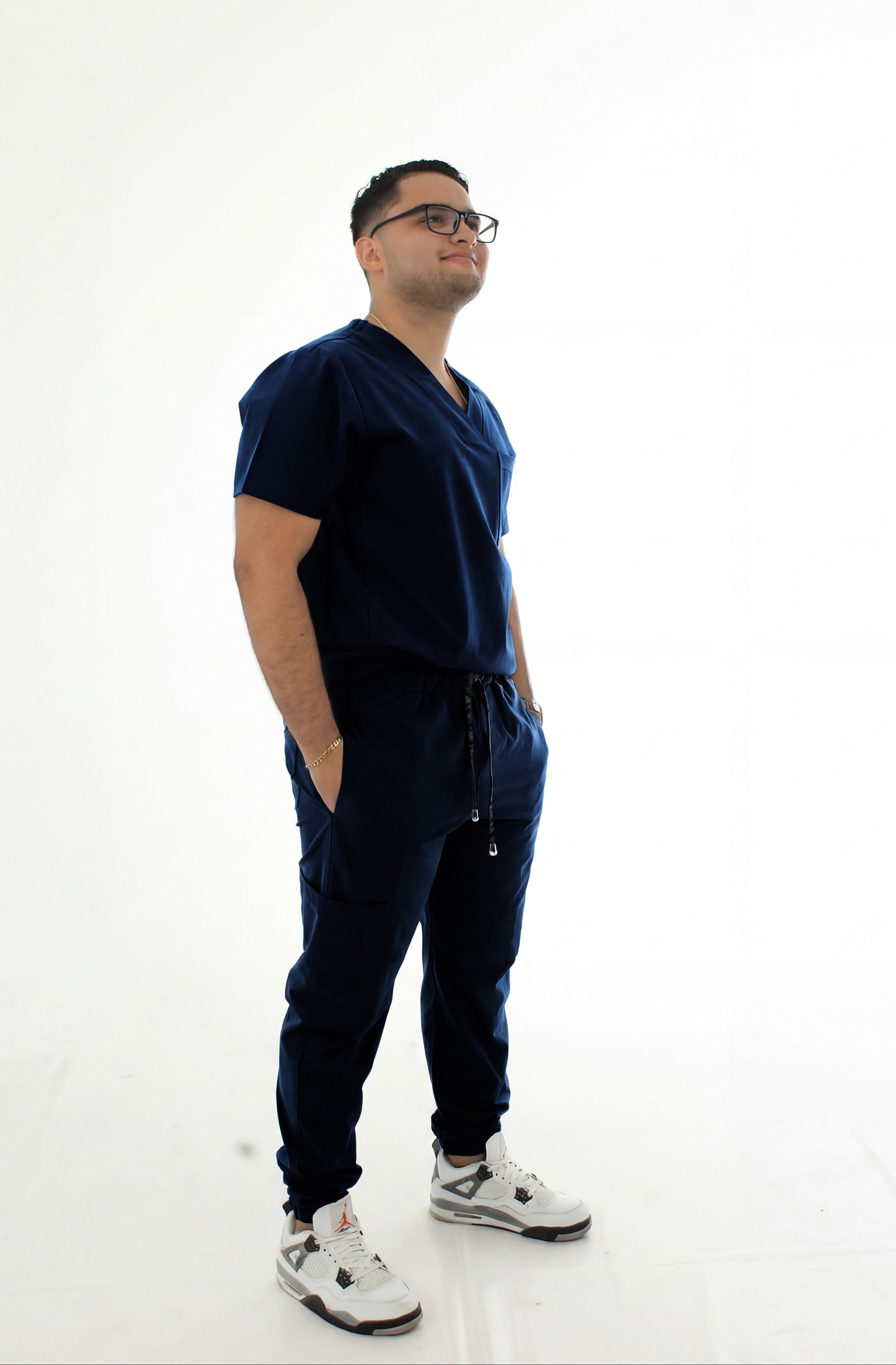 Uniforme Antifluido para caballero 586F Jogger