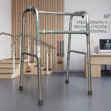 Caminador plegable doble función sin ruedas KB - Apoyo y estabilidad con diseño ergonómico