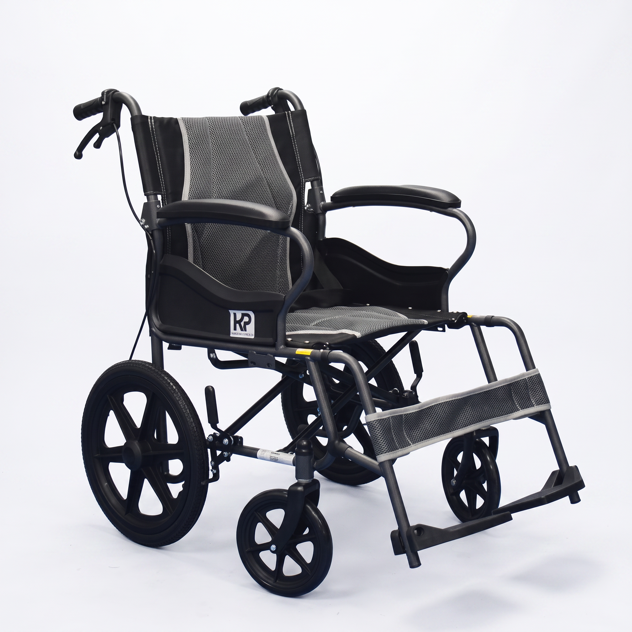 Silla De Ruedas De Transporte En Acero Konfort Plus mp23