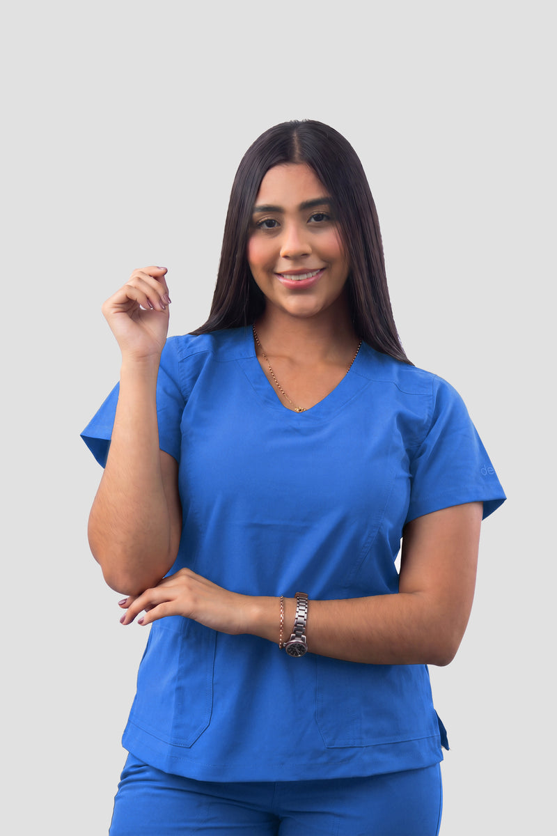 Uniforme Antifluido 803F Hortensia Talla L | Cómodo, Ligero y Profesional