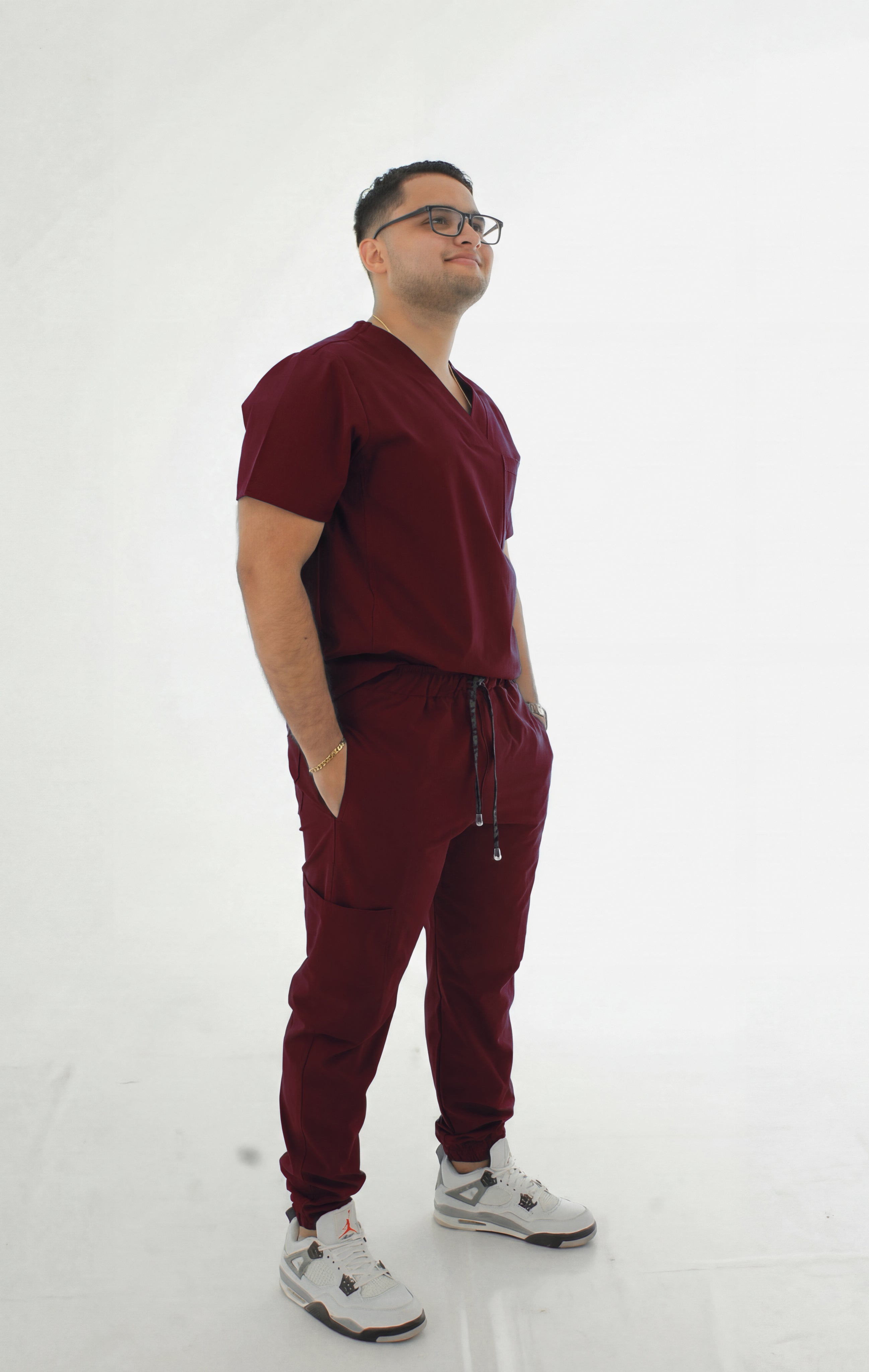 Uniforme Antifluido para caballero 586F Jogger