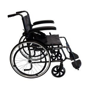 Silla De Ruedas Estandar En Acero Rin Radio Llanta Maciza Brazos Abatibles Kbe9119f