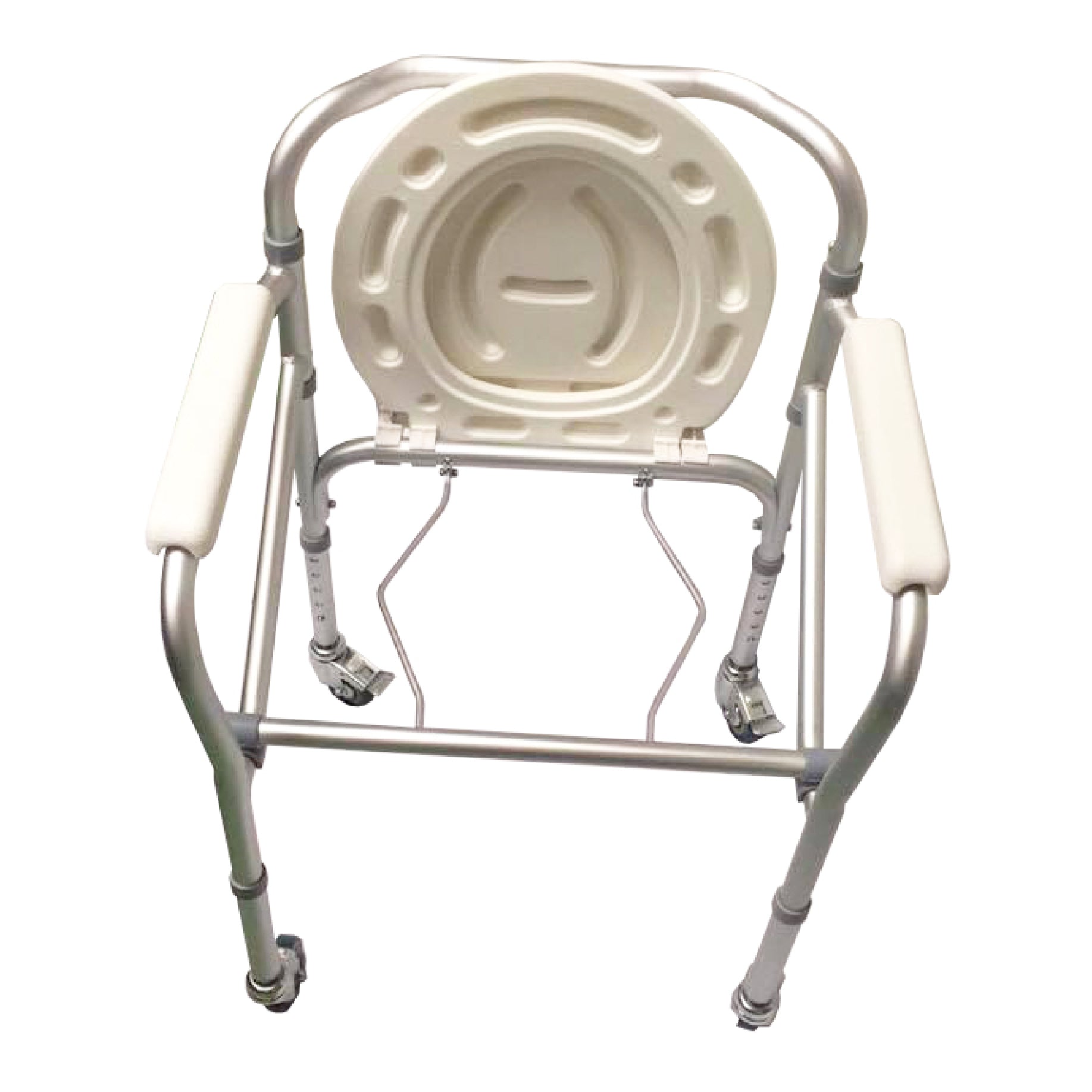 Asiento Sanitario Aluminio Plegable  en Aluminio Onodizado