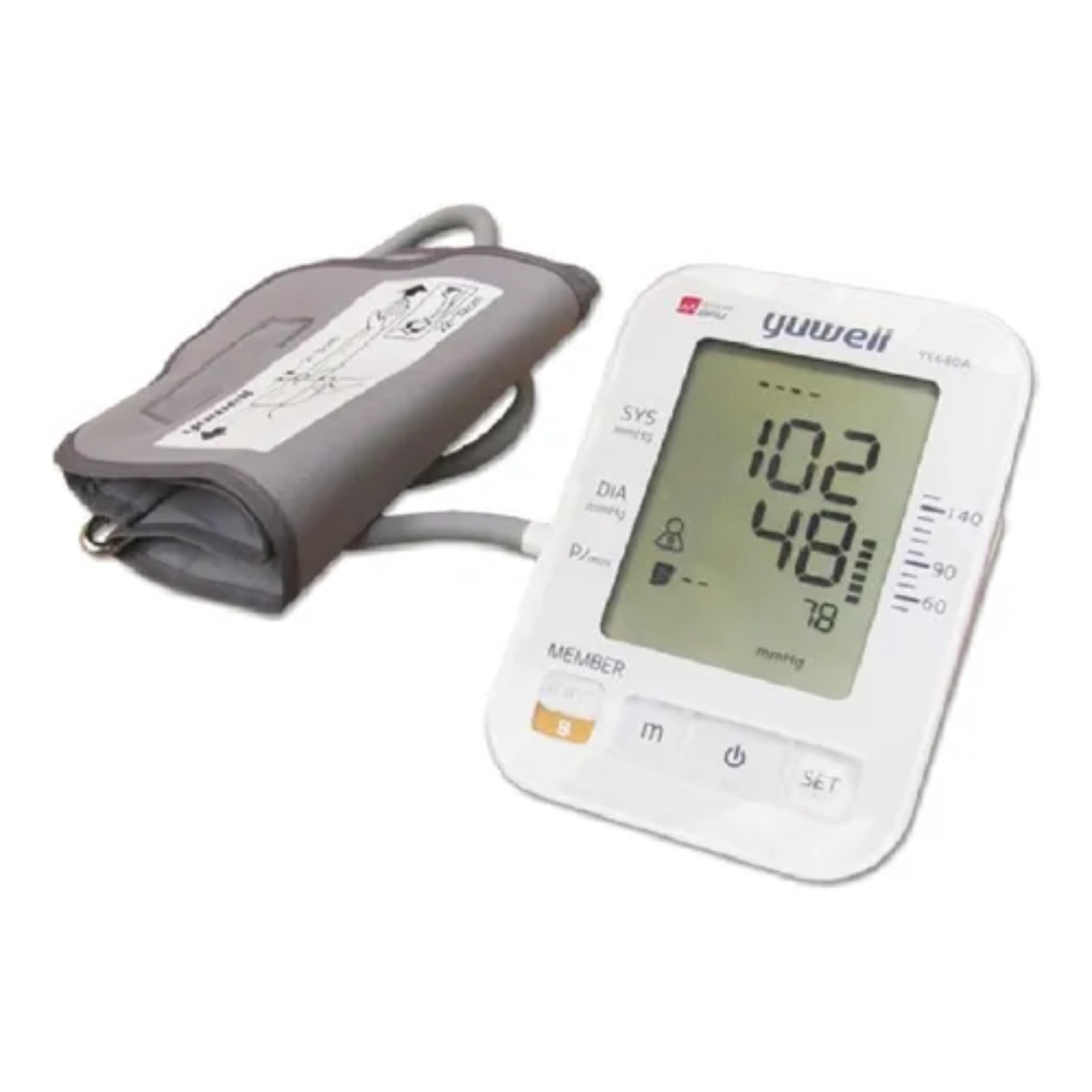 Tensiómetro Digital de Brazo Yuwell YE680A