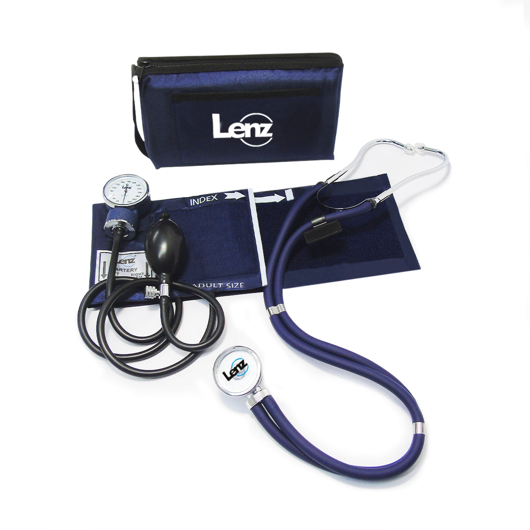 Kit Tensiometro + Fonendo Rappaport Est Gz-50 Lenz