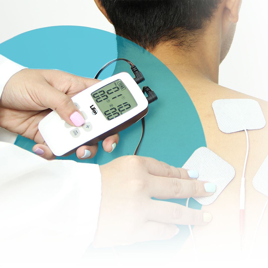 Set Digital de Electroterapia (Tens, Ems, Masajeador) R-C4D