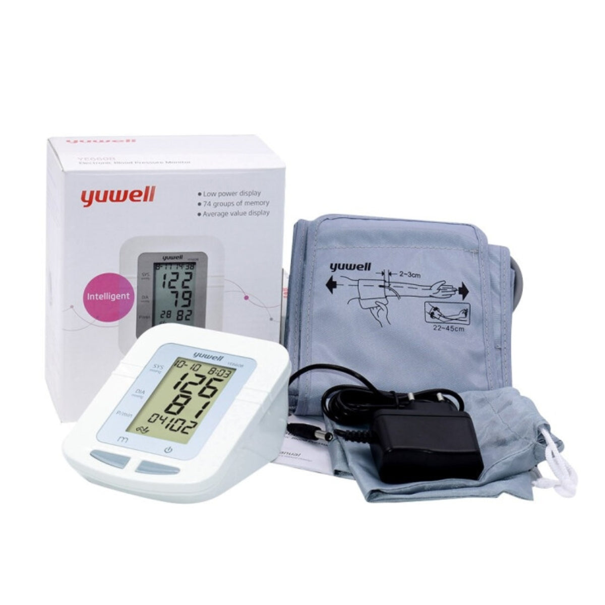 Tensiómetro Digital de Brazo Yuwell YE660B